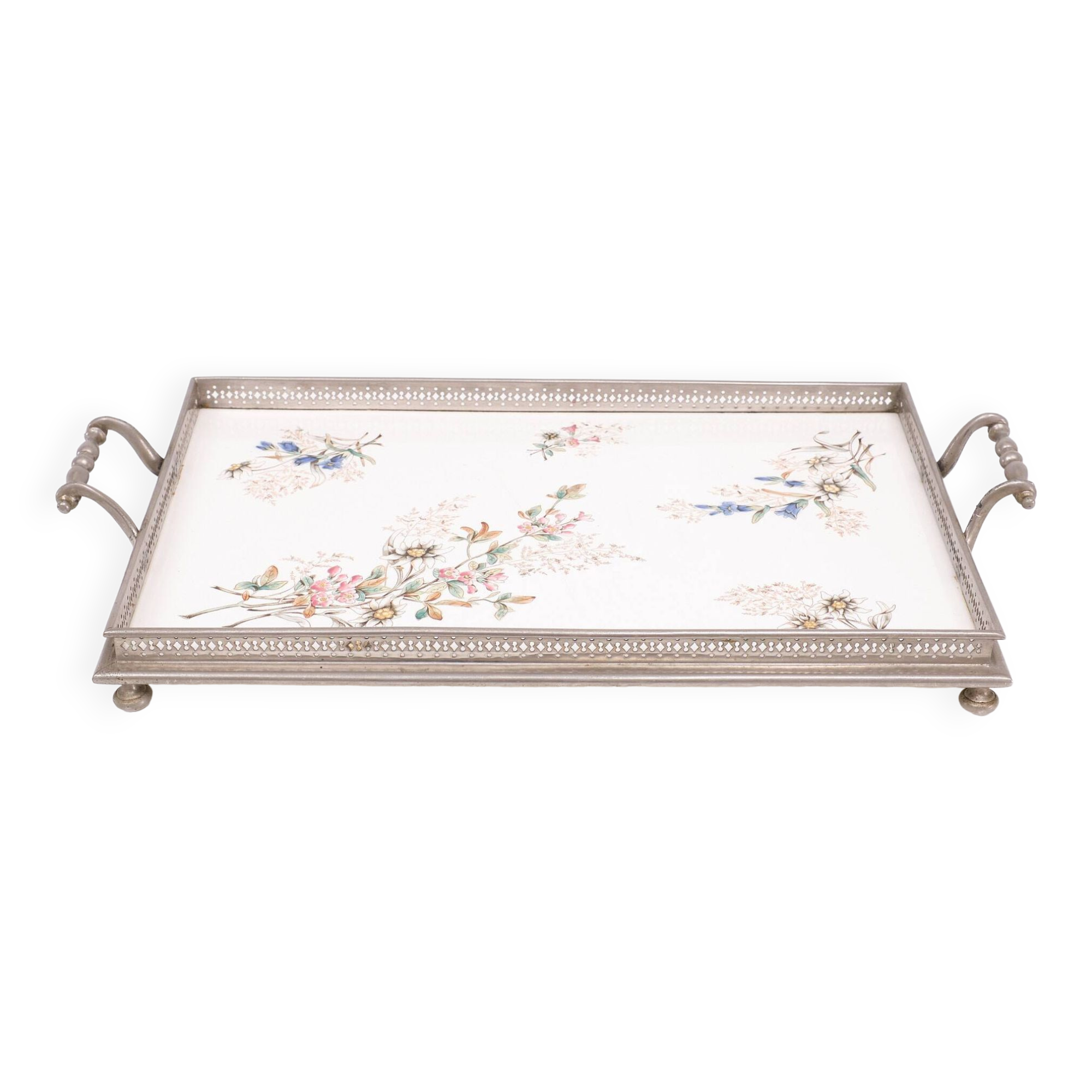 Porcelain serving tray France 1920s