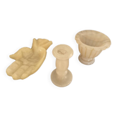 Vintage alabaster series from the 70s