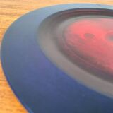 Assiette déco en bouleau finition vintage de Tailio Design, Finlande, années 1970