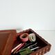 Wooden box with lid