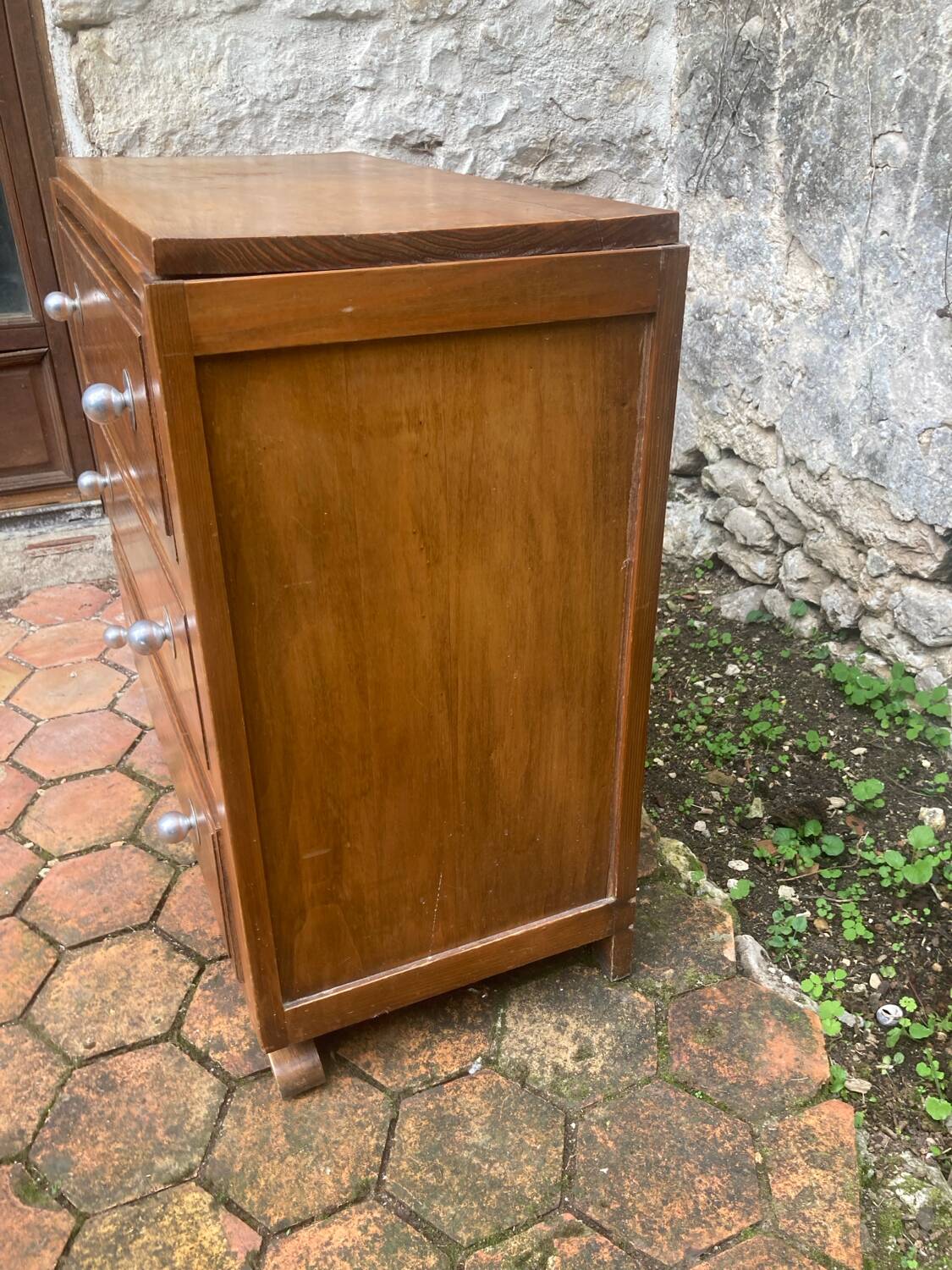 Vintage pine chest of drawers