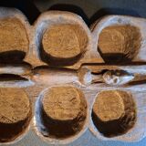 Genuine traditional Awalé made of carved solid wood.