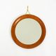 Rare Mid Century Modern teak wall mirror by ARY Fanerprodukter Nybro Sweden