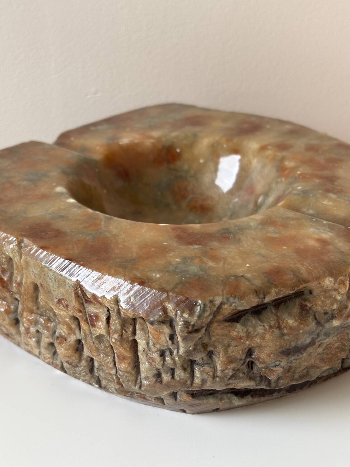 Alabaster ashtray
