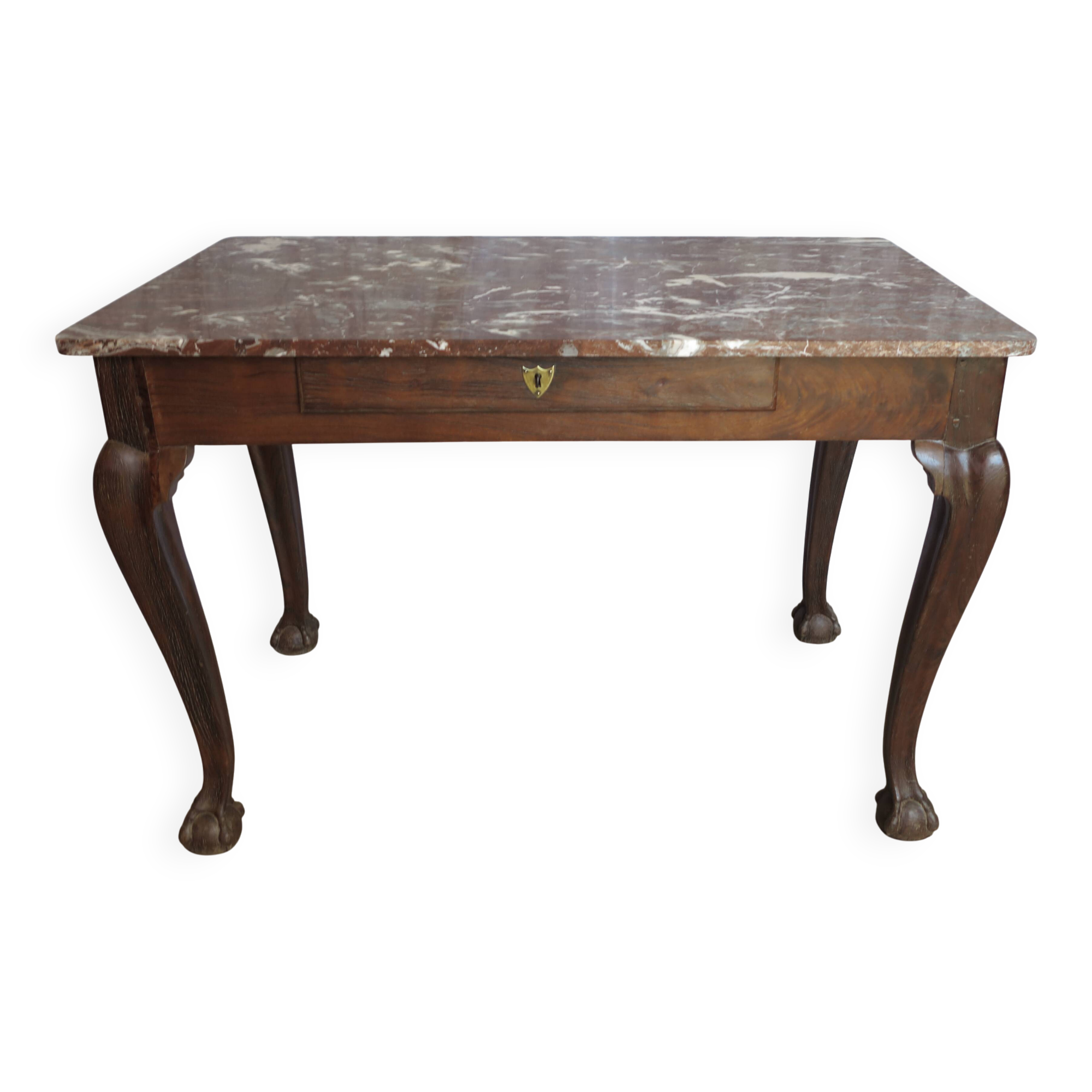 English Chippendale style game table