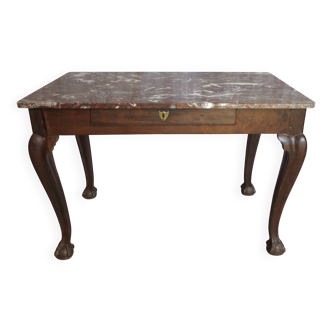 English Chippendale style game table