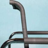 Vintage Tecta B20 armchair, minimalist tubular chair.