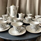 Bavaria porcelain coffee service with wheat decor