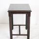 Wooden table legs in coils