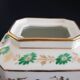Large octagonal teapot porcelain from Paris "Old Paris", mid-19th century.