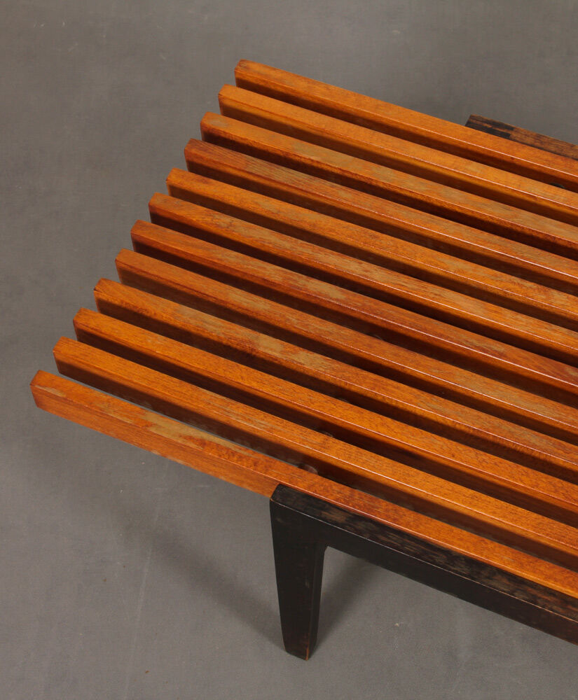 Eastern European slatted coffee table, František Mezulanik