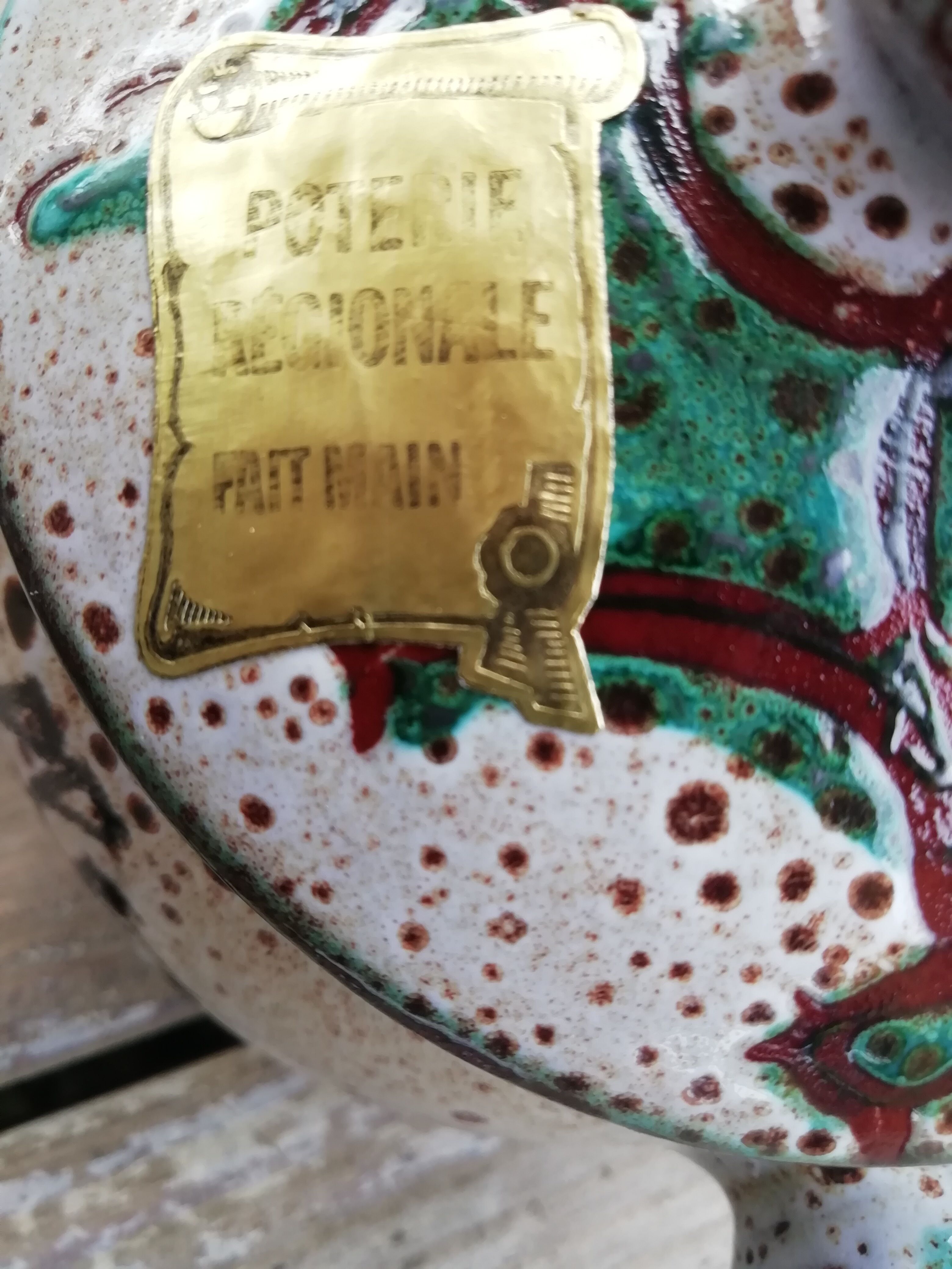 Pot thistles vallauris