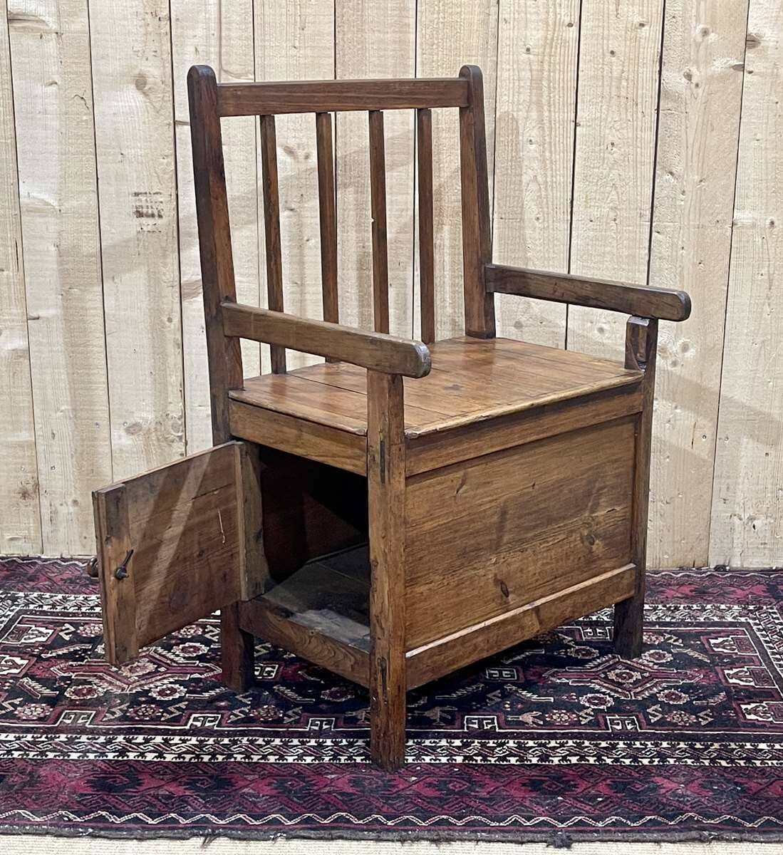 Rustic fir fireplace bench early 20th century