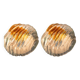 1970 Mazzega pair of vintage Murano wall lights