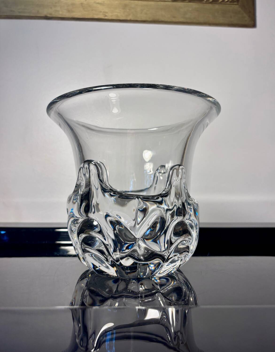 Saint Louis signed vase