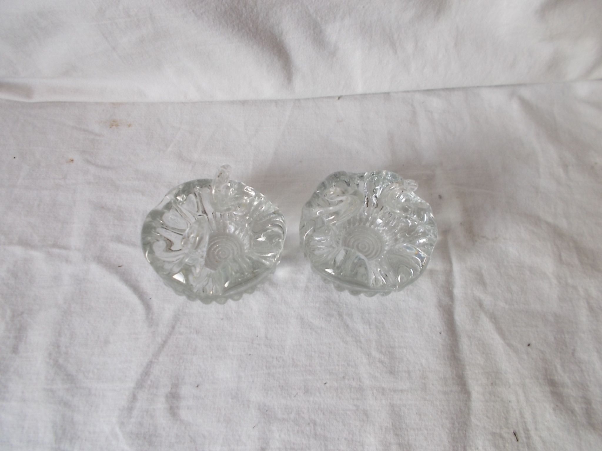 Pair of salt cellars