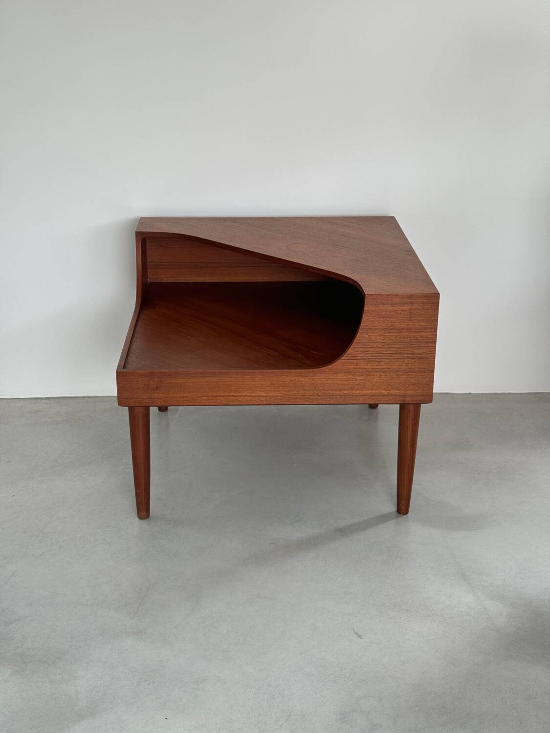 Scandinavian design teak coffee table from the 60s