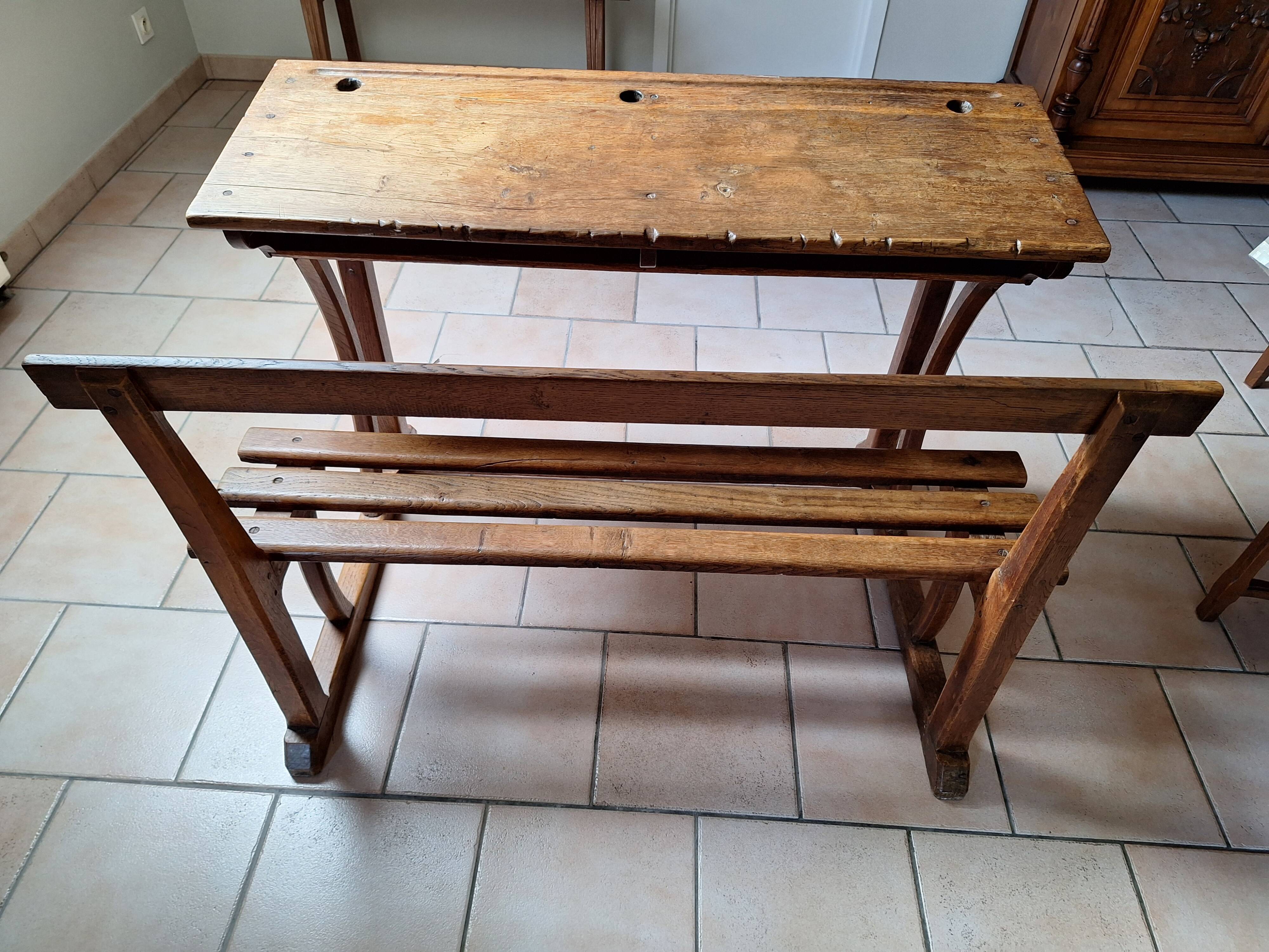 school desk, late 19th, early 20th century