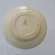 Assiette en porcelaine opaque de Gien  modèle Aviary diam 22,5 cm XIX ème siècle