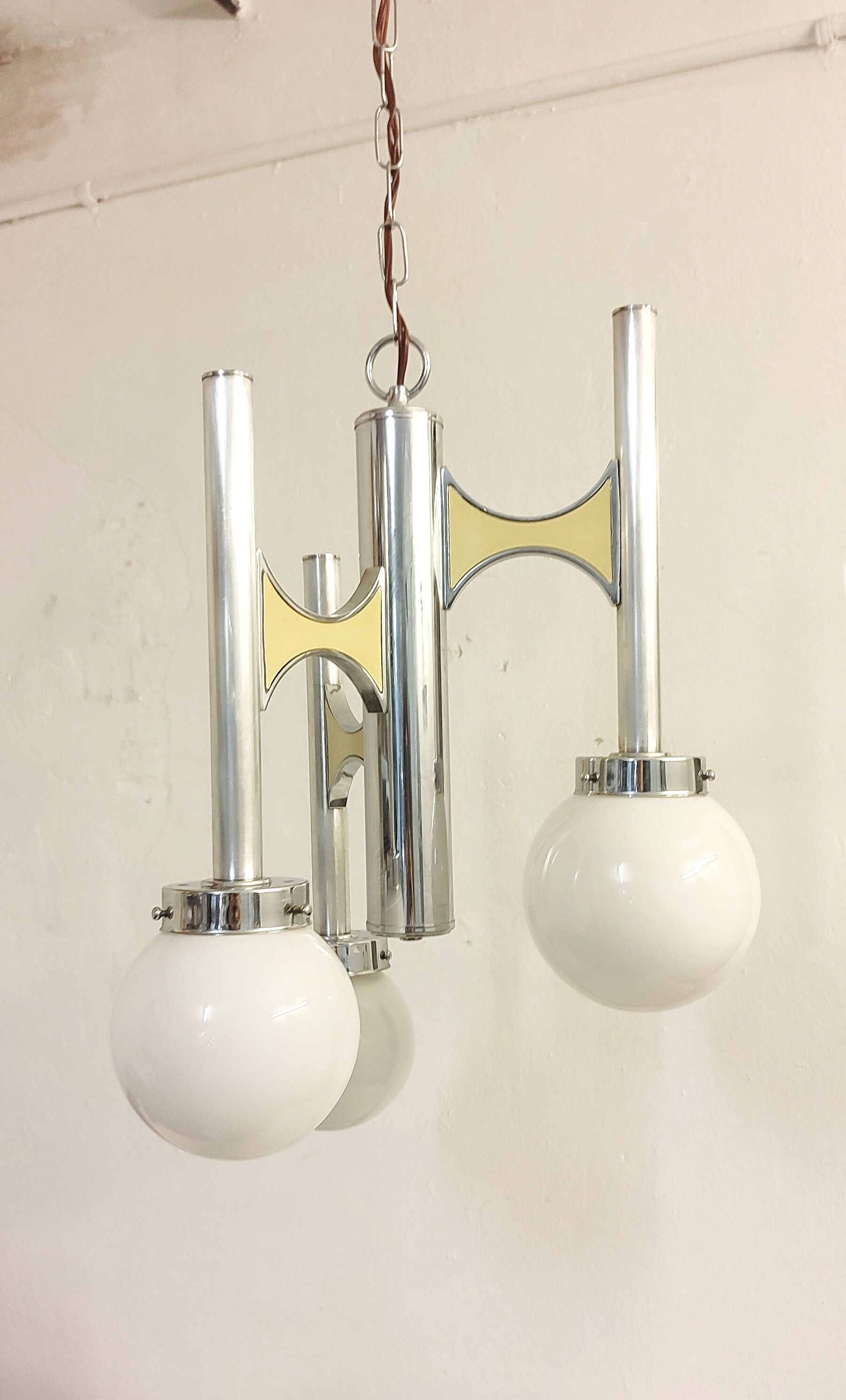 Ceiling lamp from Sciolari, Italy 1970