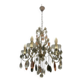 Crystal Beaded Italian Chandelier 1950/60’s