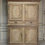 Bleached oak sideboard