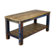 Table de travail industriel bleu
