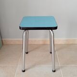 Vintage formica stool 80s
