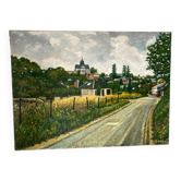 Paysage de village