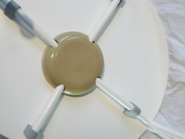 Chaise type 3107 Arne Jacobsen blanc/blanc