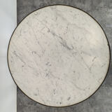 Table bouillotte ou guéridon en acajou de style Louis XVI