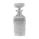 Vintage crystal decanter diamond tip