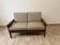 Mid-Century Danish Teak 2-Seater Loveseat by Dyrlund, 1970s