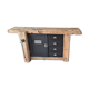 Old workbench furniture by trade four drawers and a door