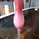Vase en verre opaline