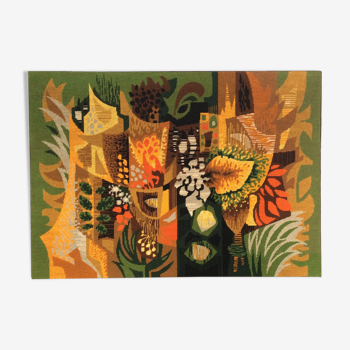 Tapestry signed Jean Claude Duprez Amazonie Picart le doux 32/250