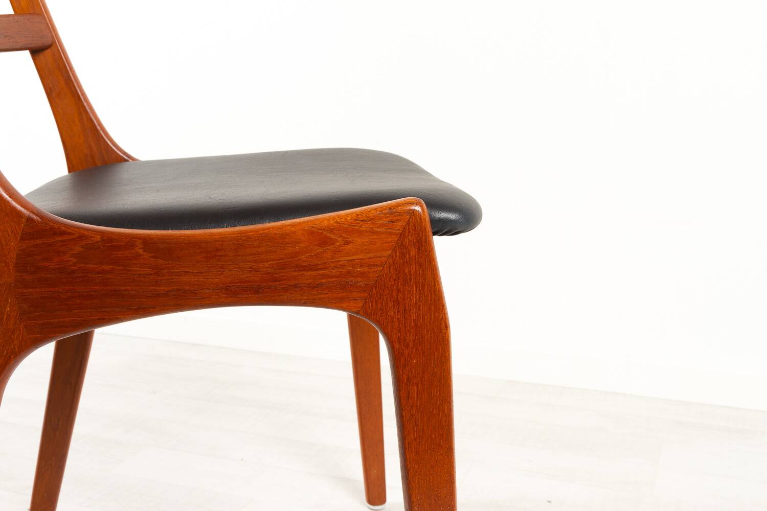 Vintage Danish Teak High-Back Dining Chairs by Korup Stolefabrik, 1960s, Set of 4