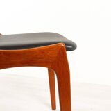 Vintage Danish Teak High-Back Dining Chairs by Korup Stolefabrik, 1960s, Set of 4