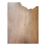 Solid oak farmhouse table full top