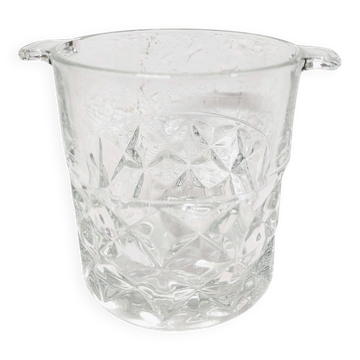 Glass ice bucket