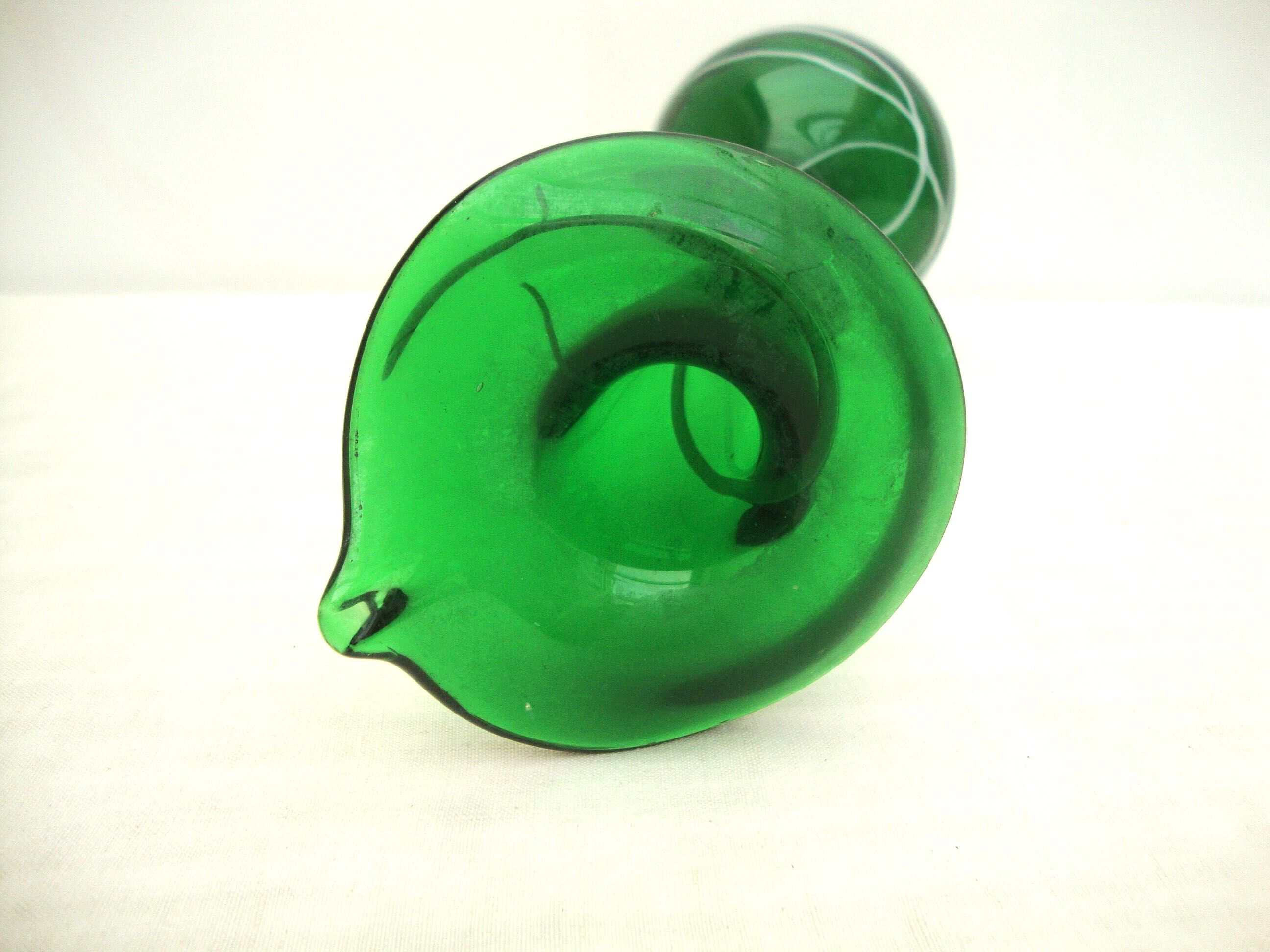 Blown glass vase
