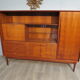 Scandinavian secretary of the 70s in teak