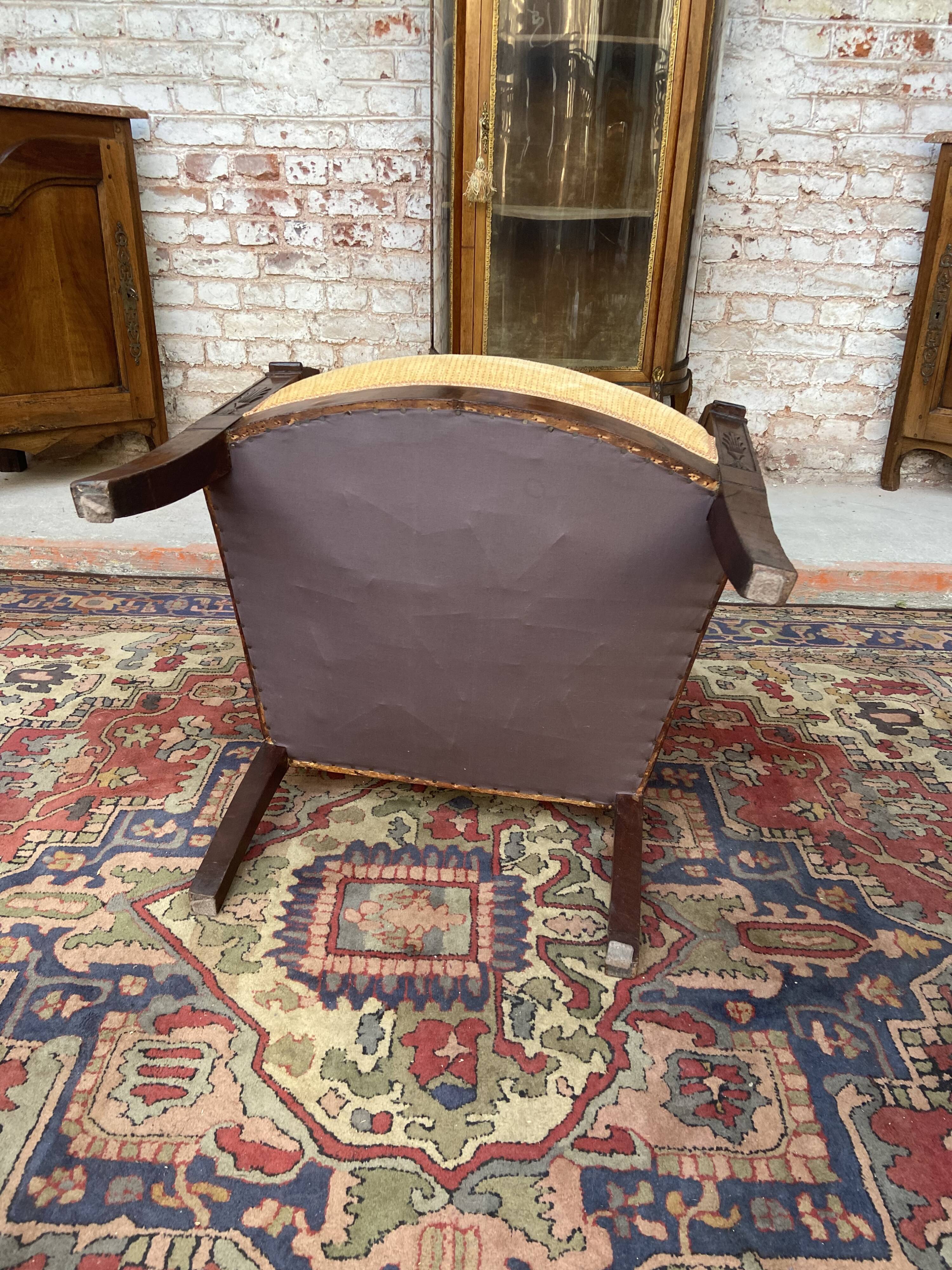 Mahogany shepherdess period empire XIX eme century