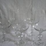 Lot of 5 glasses of commemoration Elisabeth queen 1900-1980 "