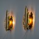 Pair of 2 vintage Holm Sorensen wall sconces from the 1960s.