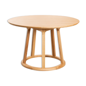 table ronde frêne 120cm