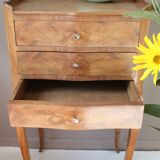 Louis XV style secretary in marquetry