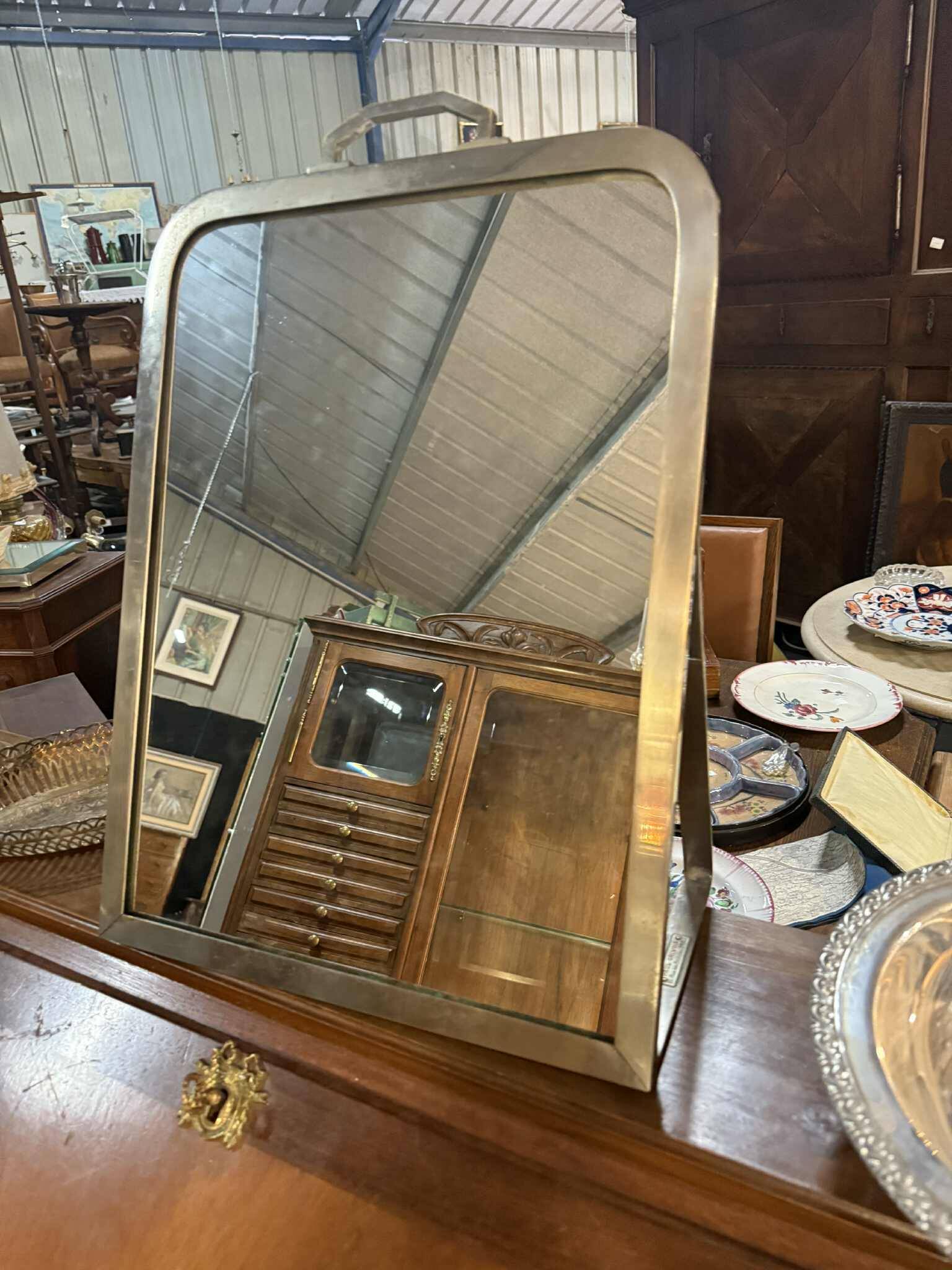 1960s Barber Mirror P. Grivois