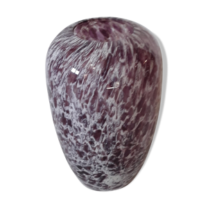 Vase verre mouler soufflé