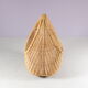 1960s wicker baby bed from the Netherlands